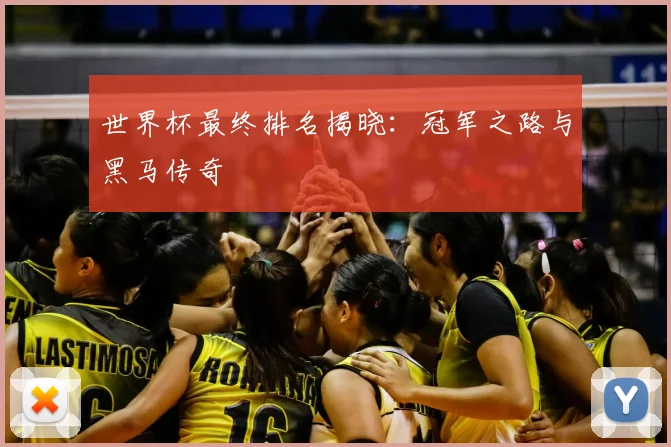 世界杯最终排名揭晓：冠军之路与黑马传奇