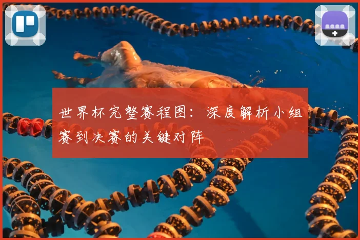 世界杯完整赛程图：深度解析小组赛到决赛的关键对阵